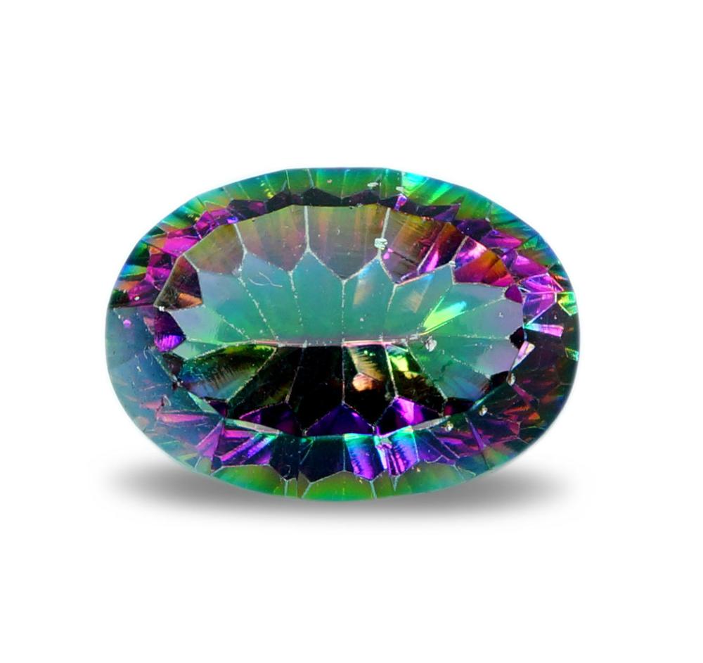 Best Price  Rainbow Aura Natural Quartz for Ring