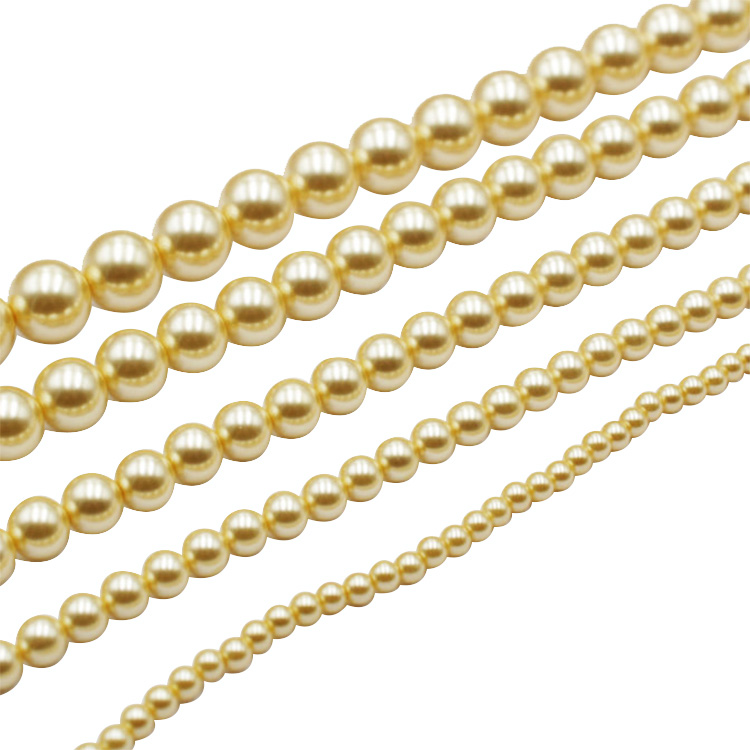 Wholesale Multi-Color South Sea Shell Round Loose Beads Mother of Pearl Ready to Ship Loose Pearls