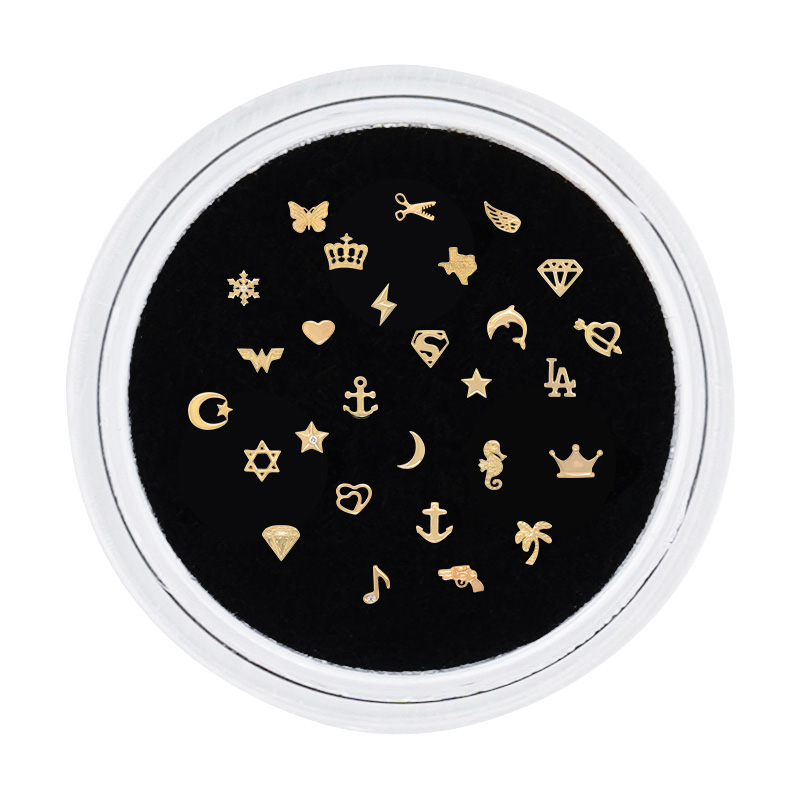 Forever Star Shining 18K Gold Dental Crown Unisex Trendy Tooth Gems Body Jewelry for Parties Gifts with Diamond As Main Stone
