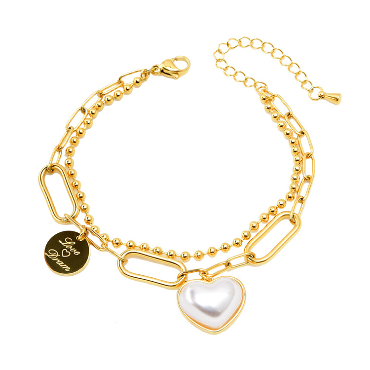 Wholesale Price Good Quality  Guangzhou 18K Real Gold Plated Bracelet for Women Jewelry Bracelets