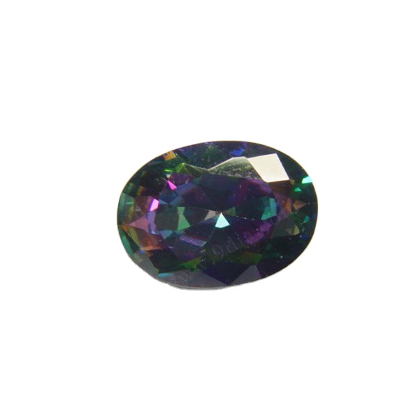 Hot Sales Mystic Cubic Zircon Diamond Cut Coated Color CZ Stone Price