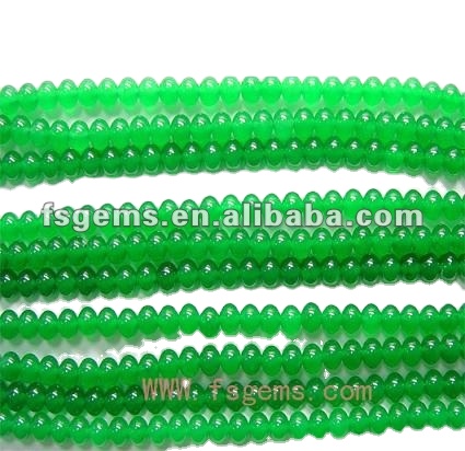 Whole Sale Natural Stones Emerald Jade Beads Loose Gemstones Dyed Jade Beads