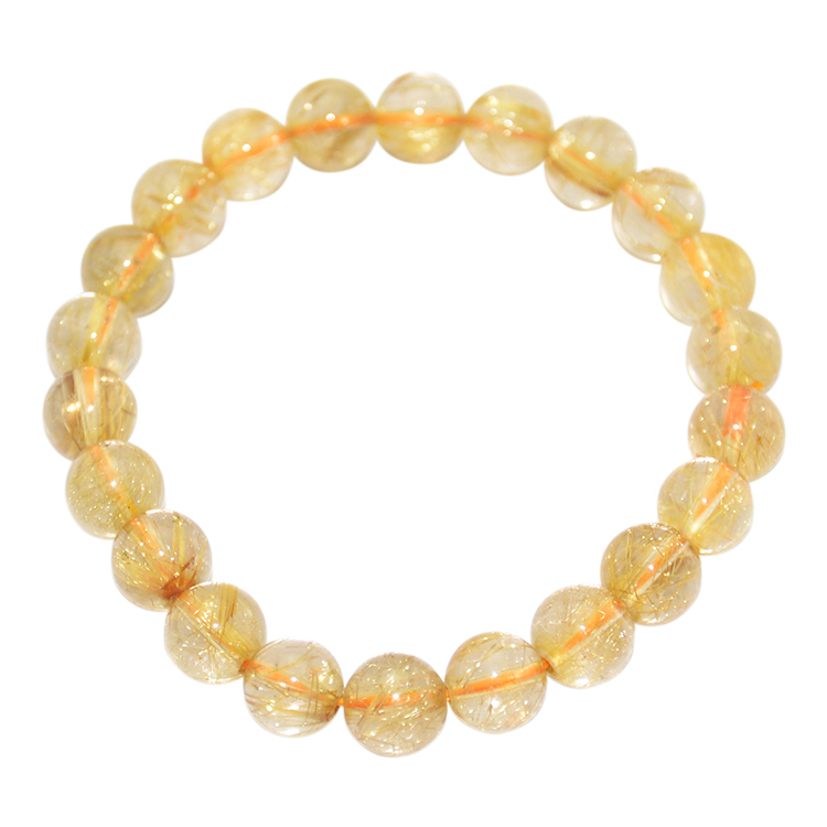Best Factory Price Brazil Cabochon Ritulated Quartz Beads