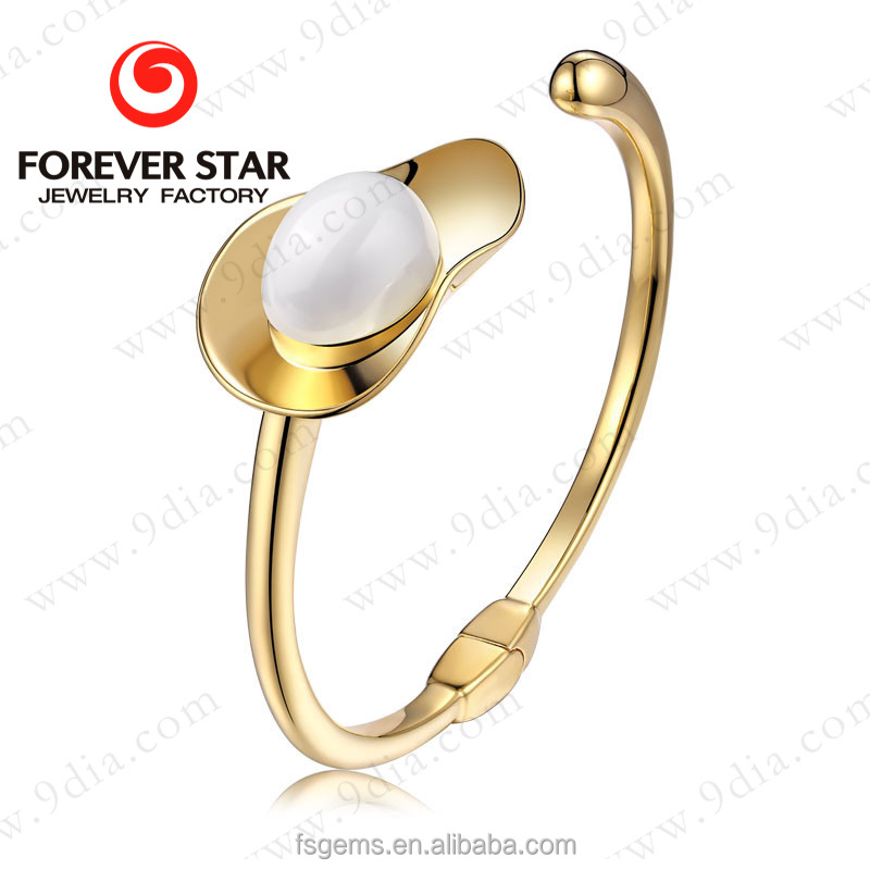 Fashion Intelligent Jewelry Lotus Smart Bangle for Women