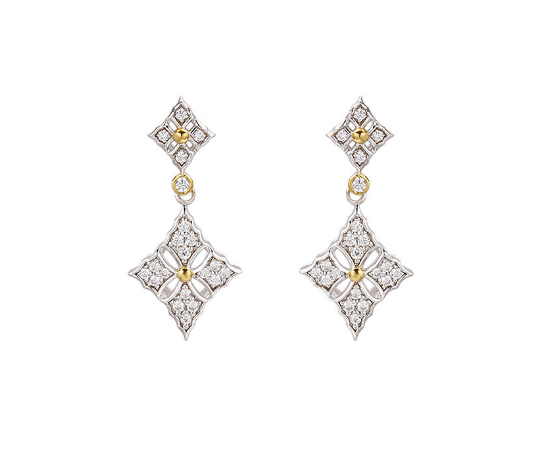 Hot Sale Popular Sterling Silver Jewelry 925 Sterling Silver Bling Earings CZ Earring