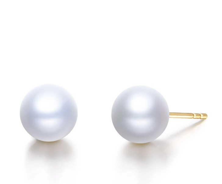 Popular Good Quality 14K 18K Fresh Water Pearl Stud Earrings