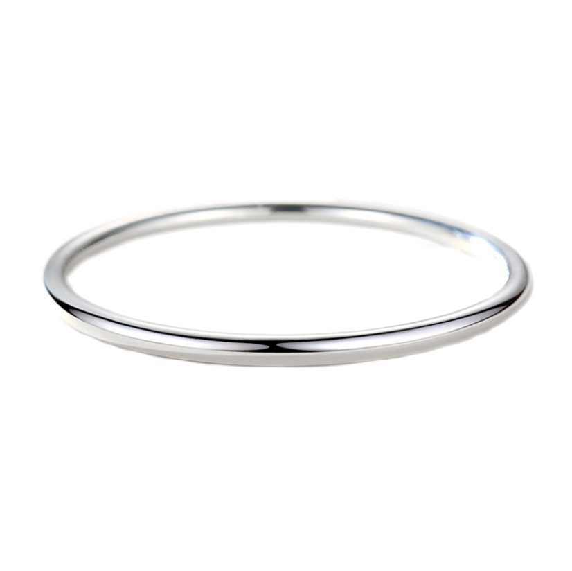 Wholesale 925 Sterling Silver Charm Bracelets Polished Classic Style Bangles for Weddings Parties Engagements Anniversaries