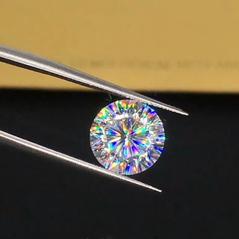 Moissanite Gem Full Size for Certificate Wholesale Price Loose Stones White Color VVS Diamond Jewelry Sets Pendant Bracelets 1ct