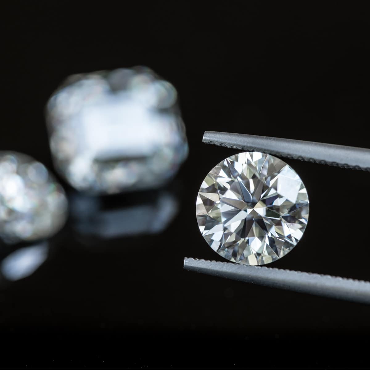 Wholesale Bulk Lab Grown HPHT CVD Diamond with Certificate DEF VVS 0.7mm-4.9mm Loose Diamond Lab Created Diamond