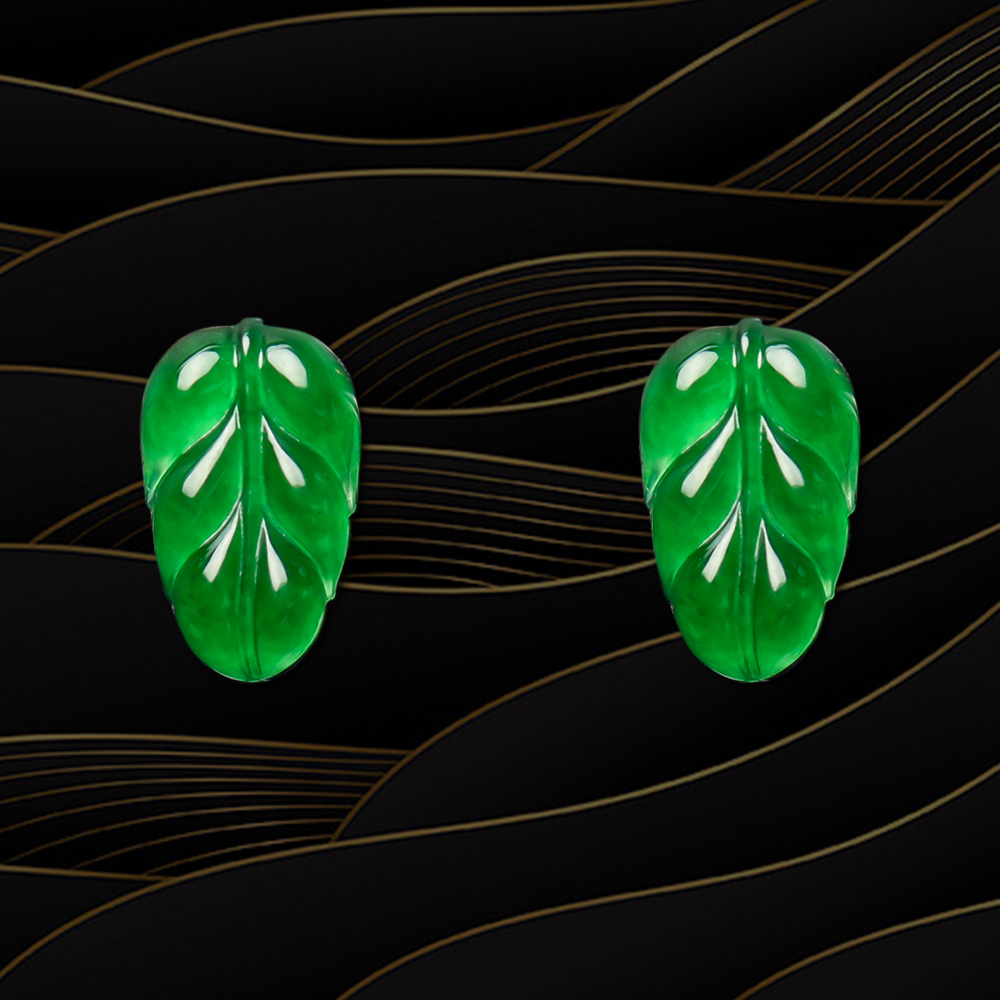 Maya Natural Green Jade Loose Gemstone Crystal Waxing/Oiling Treatments Jewelry Making Color Change Customizable Height 2ct