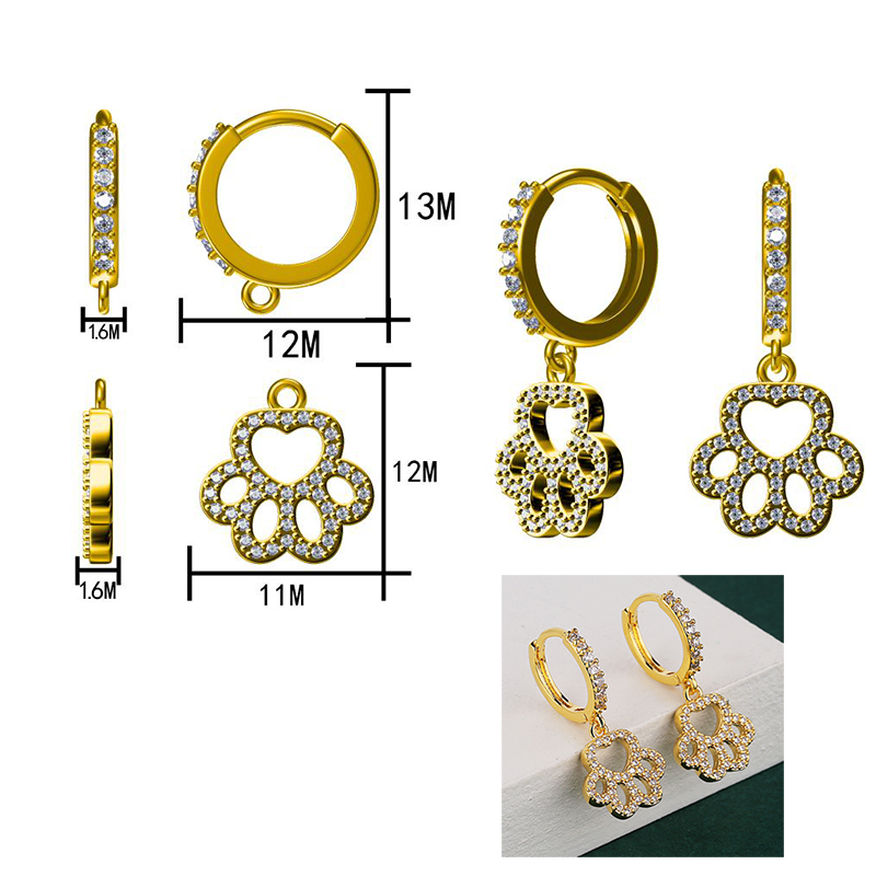 Custom Jewelry Factory High Quality Gold Plated Jewelry Design 925 Silver Necklace Ring Earring Jewelry Manufacturer