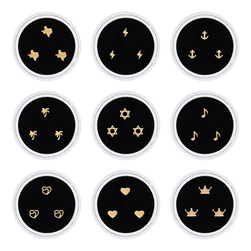 Wholesale New Shape Solid Gold Tooth Gems Custom Dental Jewelry Teeth Gem Etching Solid 10K/14K/18K/22K GoldTooth Gems