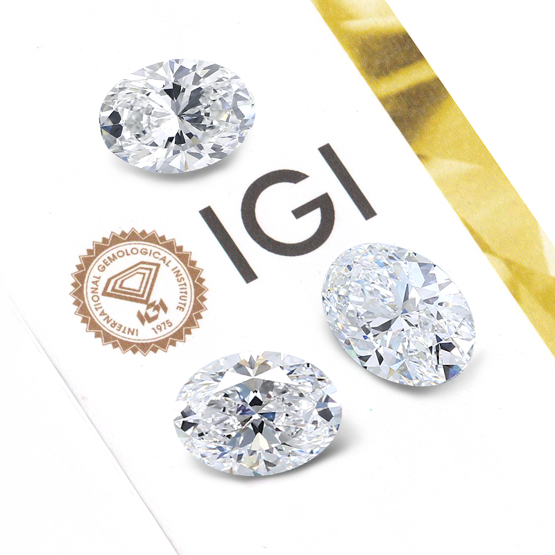 Real  GIL Certified Diamonds Lab Grown Diamond Loose VVS HPHT CVD Diamond Wholesale Price
