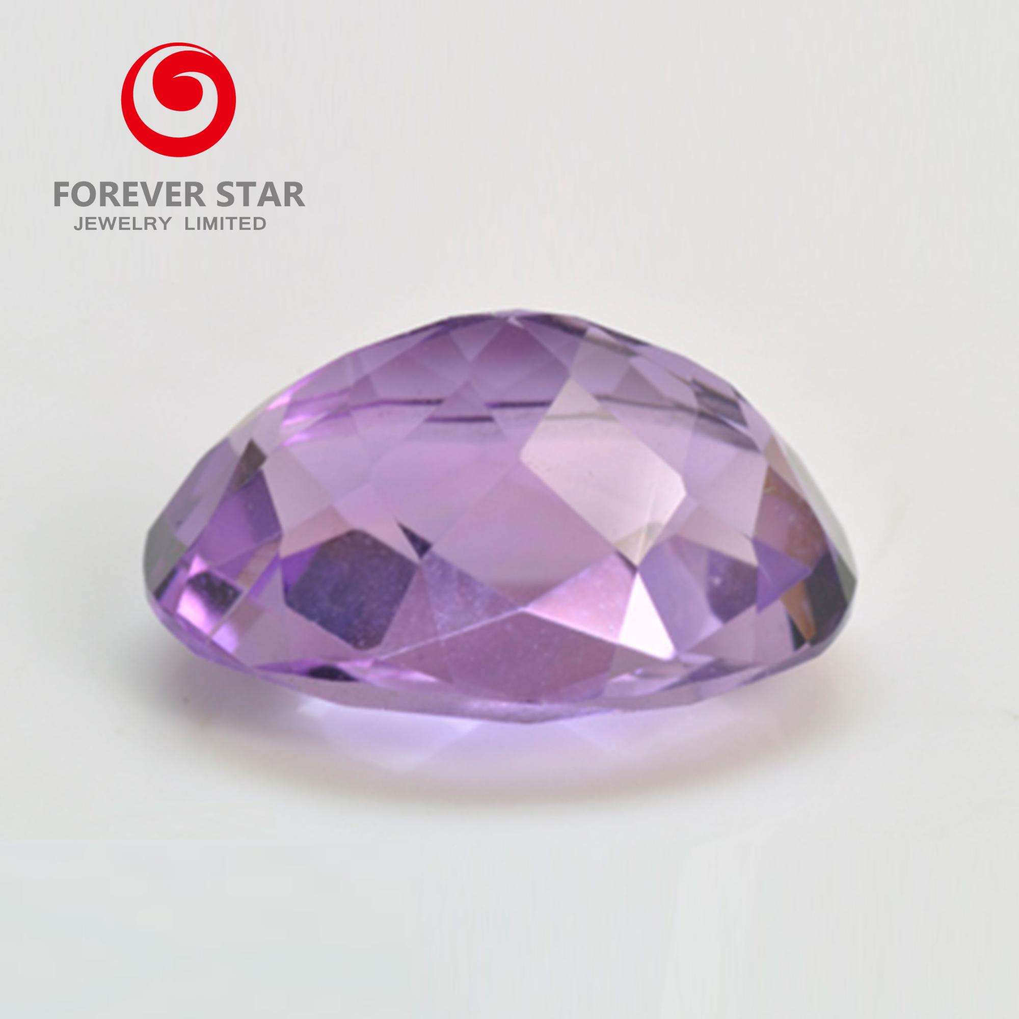 High Quality Popular Oval Natural Precious Stones Large Amethyst Crystal Prices